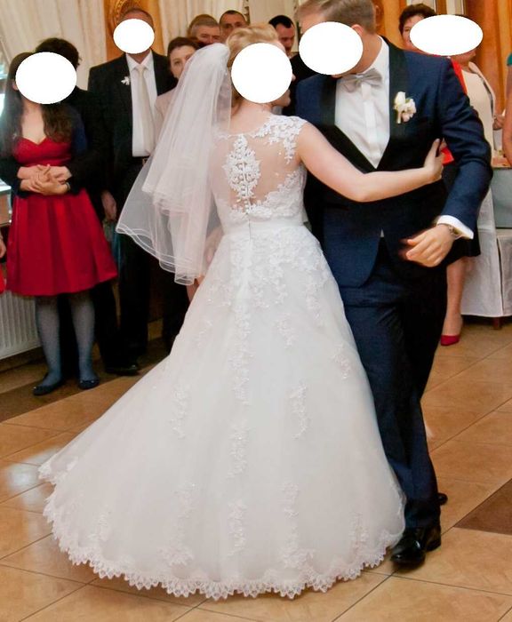 Suknia ślubna dla niskiej panny młodej