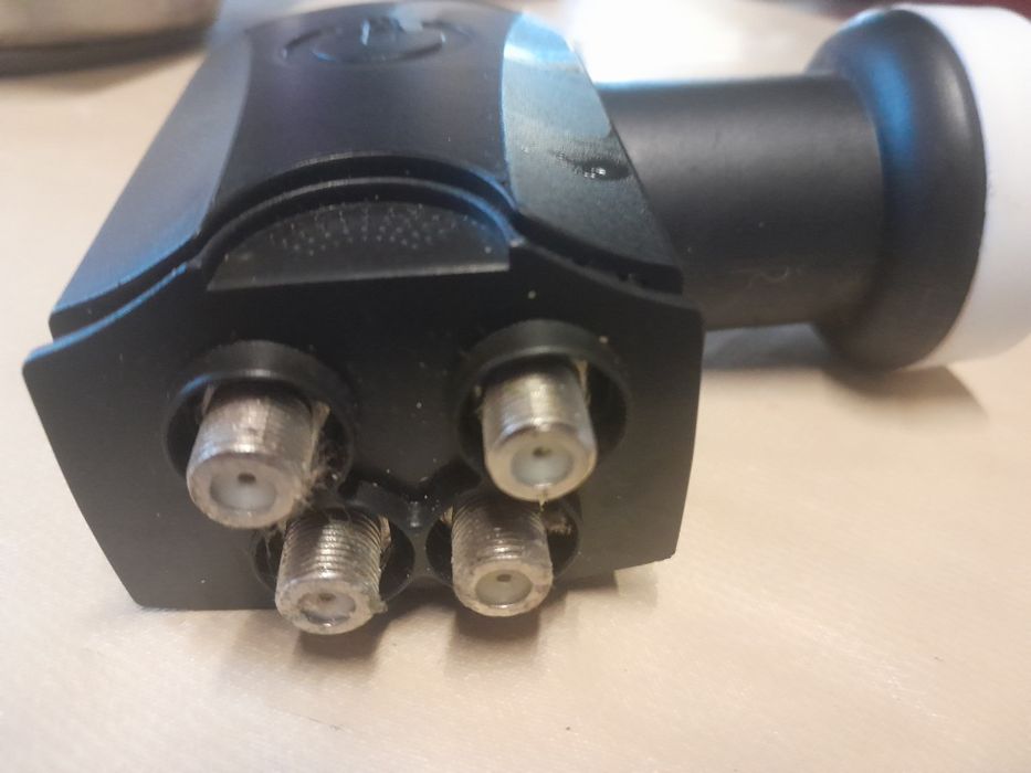 LNB, Recepção de sinais vira parabólicas