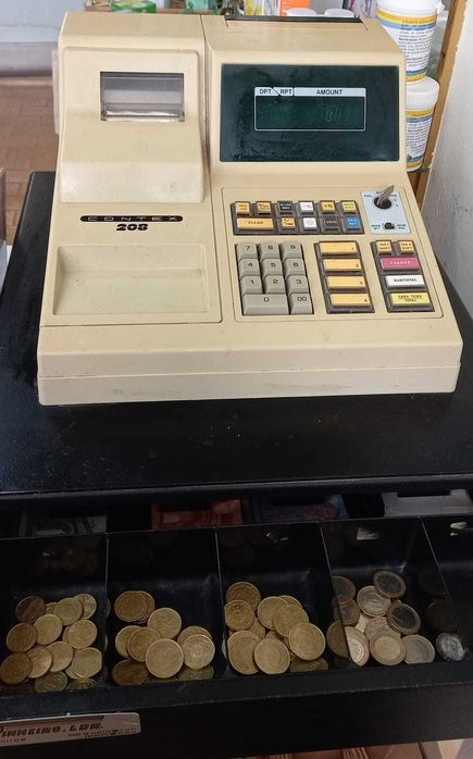 Caixa registadora antiga