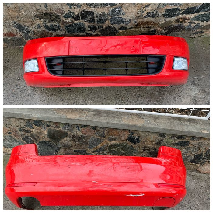 Передний бампер / задний бампер шкода октавия а5 рестайлинг фл лифтбек