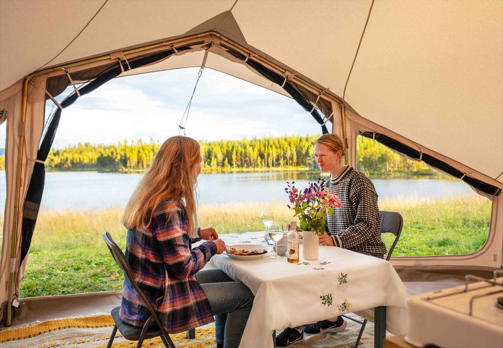 Tenda CanvasCamp Sibley Apex 620 – Kit Completo Glamping – Nova