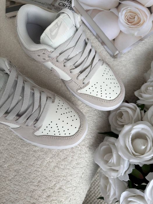 Nike SB Dunk Low Sail White Grey