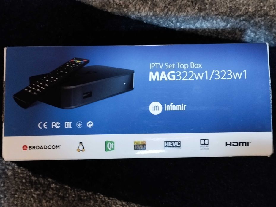 Infomir MAG322w1 IPTV STB Set-top Box