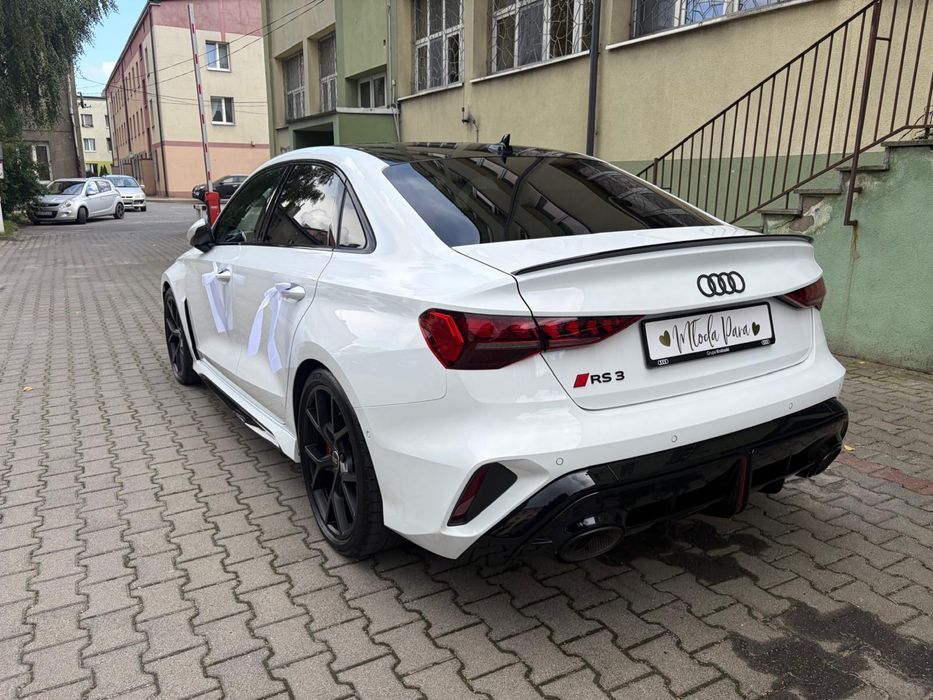 Audi RS3 auto do ślubu