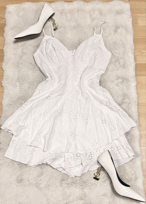 Viralowy kombinezon ażurowy - S/M - New Yorker