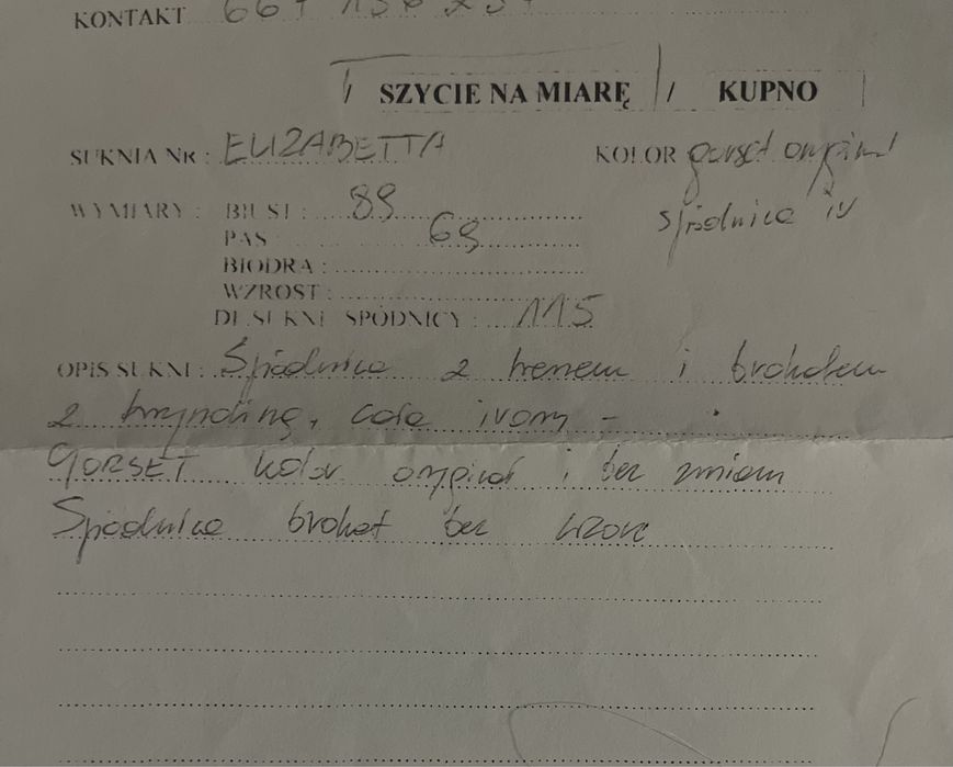 Suknia ślubna glamour