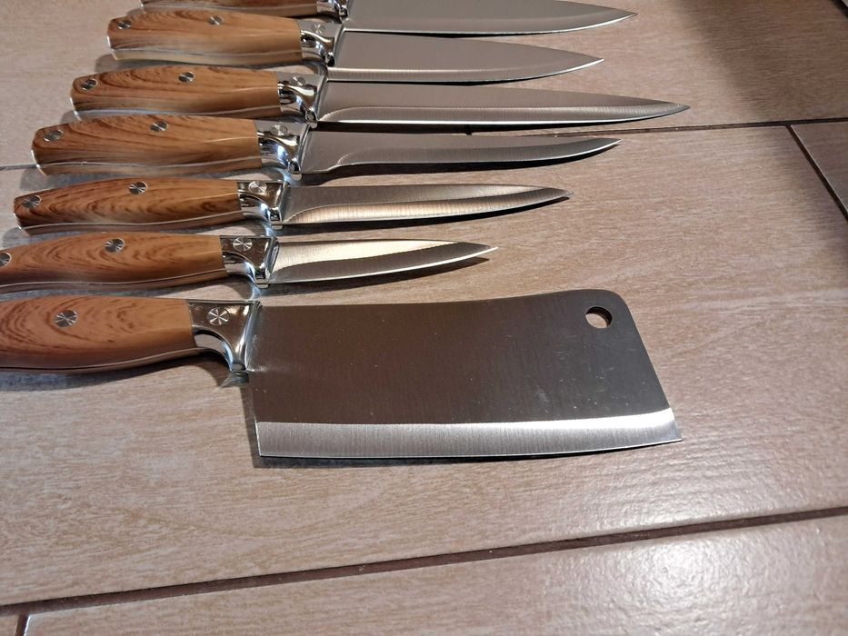 Професійні кухонні ножі набір кухонних ножів ножі для шеф кухаря тесак