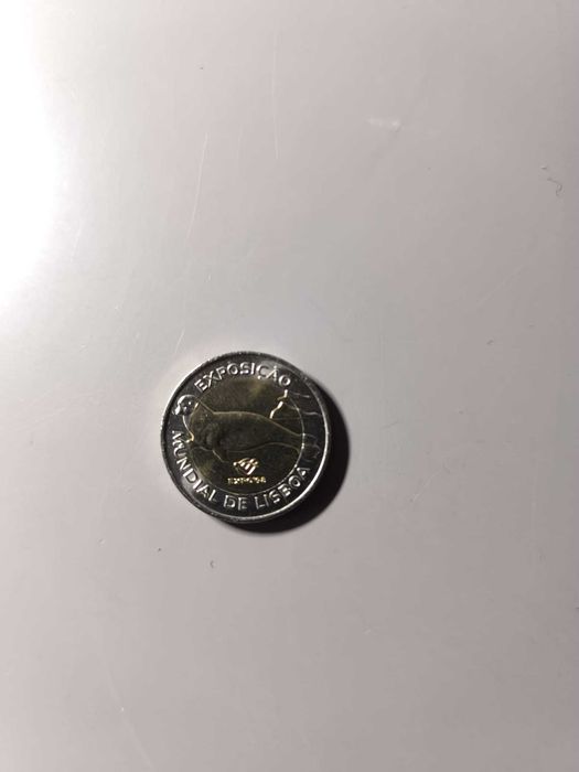 Moeda Comemorativa 100 Escudos 1997 – EXPO 98 “Lobo-Marinho”