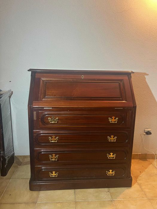 Escrivaninha madeira maciça com ou sem espelho