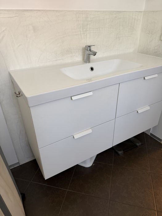 Umywalka z szafka ikea 120 cm+ bateria hansgrohe