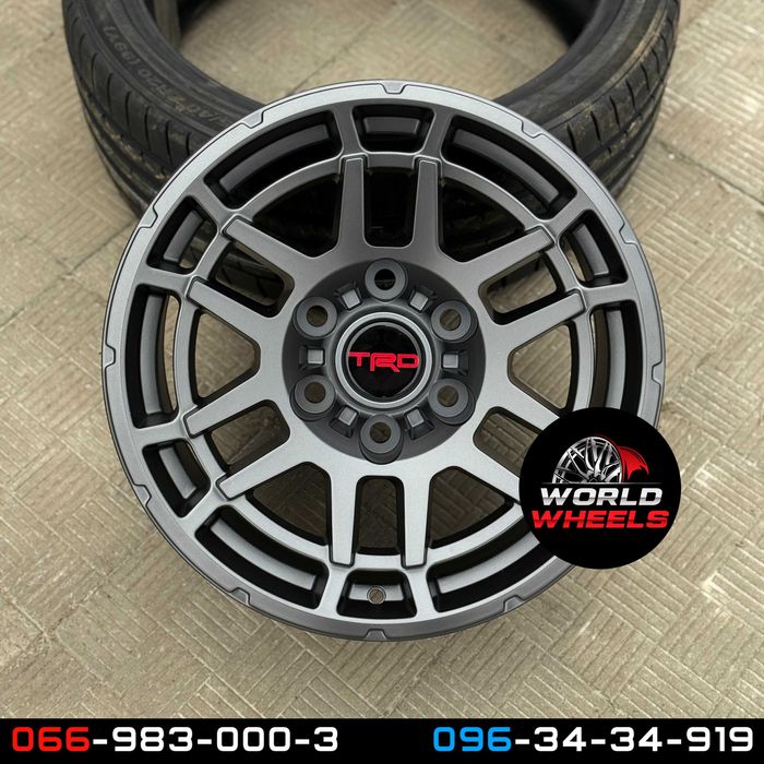 Диски TRD R17 6x139.7 Toyota Prado Lexus GX FJ Cruiser Mitsubishi L200