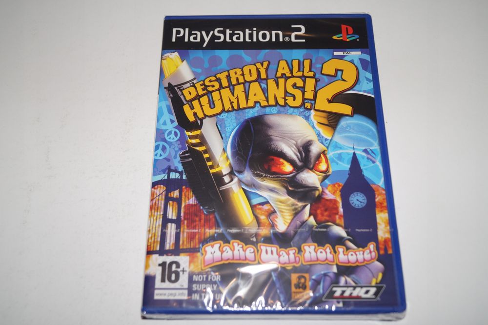 Gra Destroy All Humans 2 Sony Playstation 2 (Ps2) Nowa