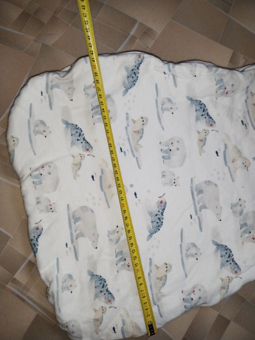 Детский теплый спальный мешок