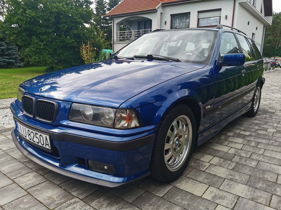 BMW E36 316i – fabryczny M-Pakiet, Avusblau
