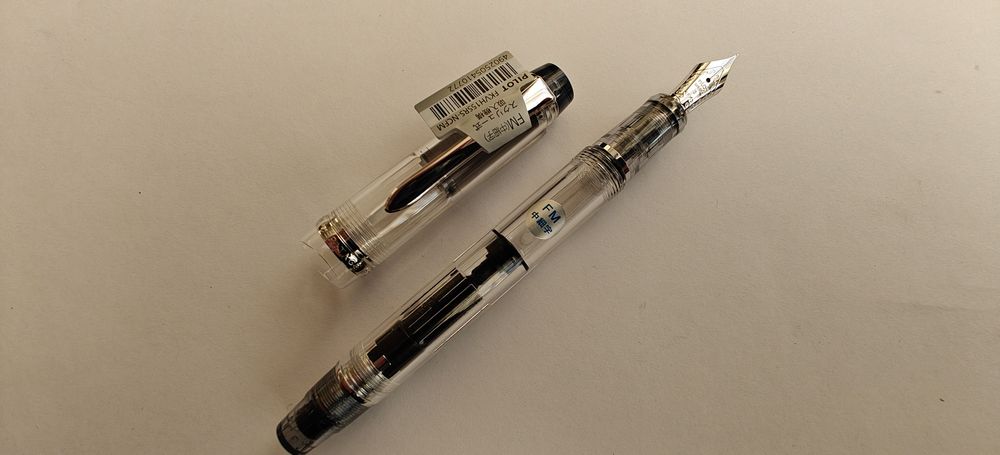 Japońskie pióro wieczne Pilot custom 92, nowe stalówka FM