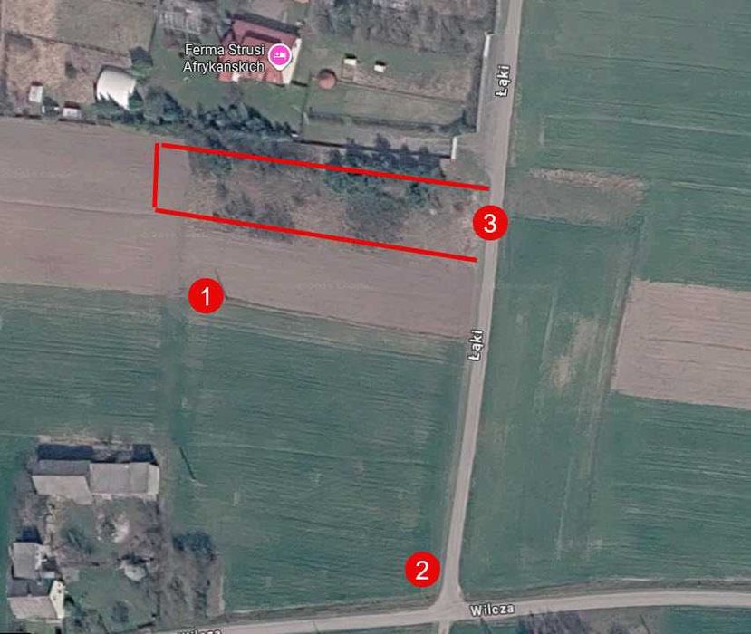 Działka budowlana Kiełkowice ul. Łąki 1240 m² media, las, dojazd drogą asfaltową, Jura Krakowsko-Częstochowska, 5km od zamek Ogrodzniec - Widok 2