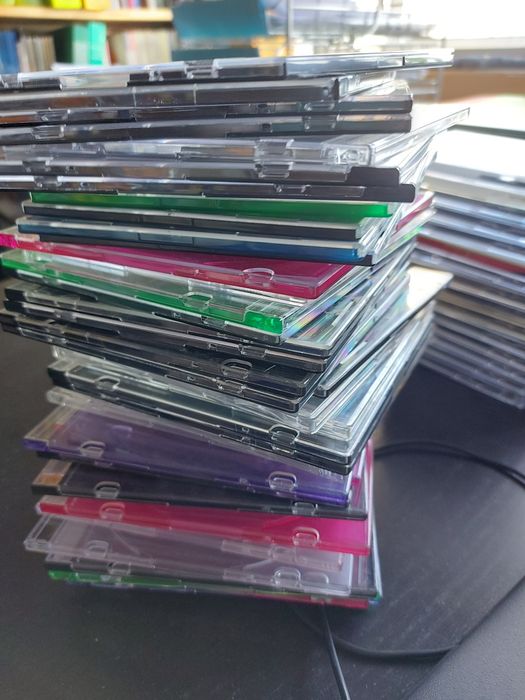 CD's, DVD's virgens e porta CD's / DVD's