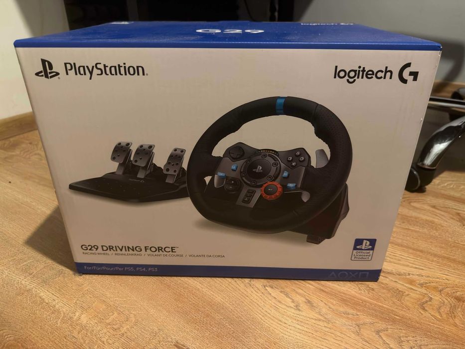 Kierownica Logitech G29 (PS3,4,5-PC) + Shifter