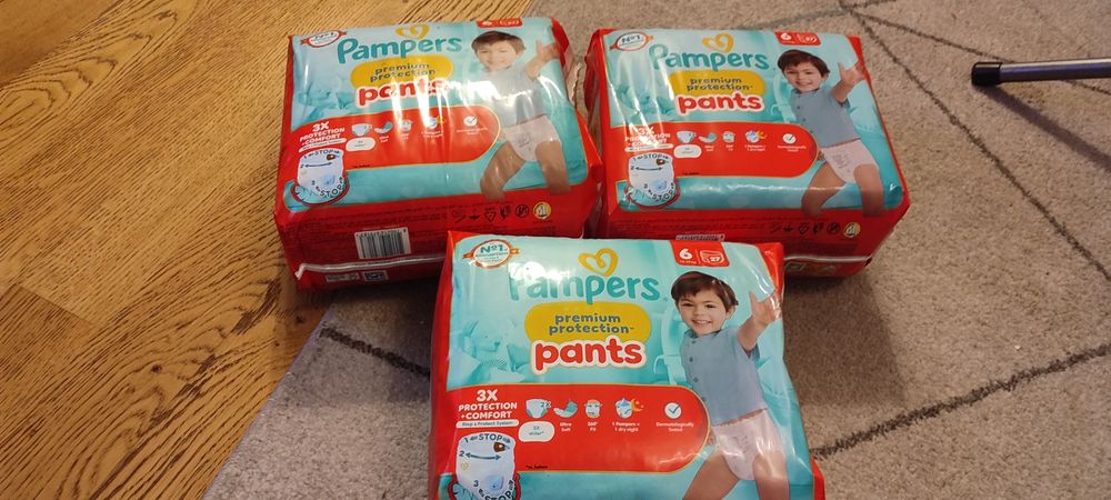 Pieluchy Pampers premium Pants 6