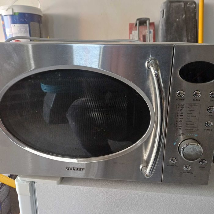 Mikrofala oraz lodówka stan dobry