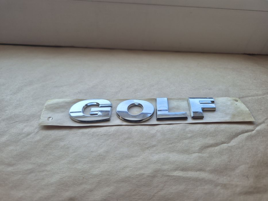 napis Golf na tył do vw modelu 4 i 5,6 promocja