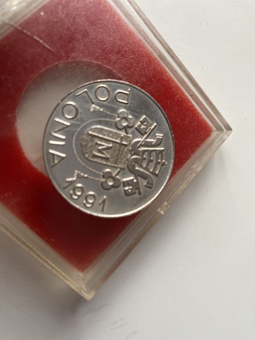 Moneta Joannes Pavlus II 1991 rok polska