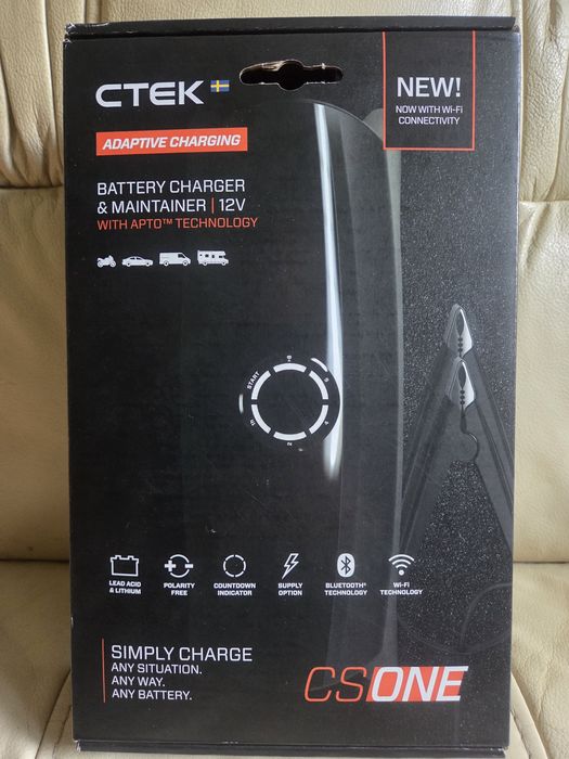 Ładowarka akumulatorowa CTEK CS ONE 12V (APTO™ Technology)