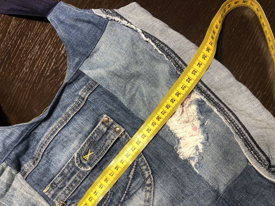 Джинсова сумка ручної роботи