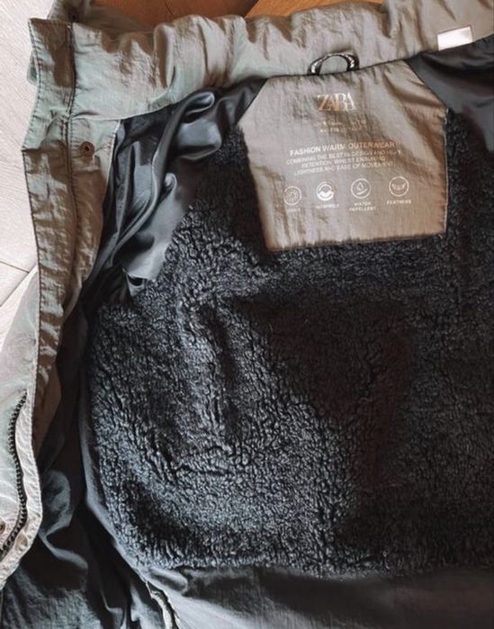 Дитячий зимовий пуховик Zara