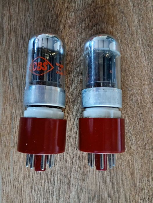 7N7 CBS (zamiennik 6SN7) para lamp prod. USA