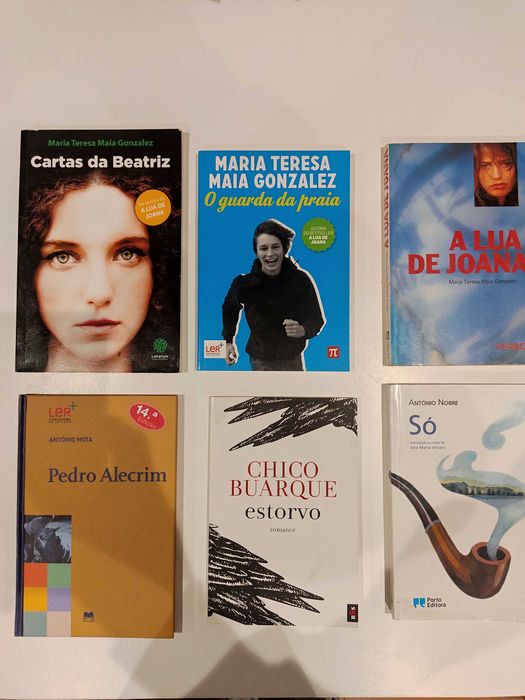 Vários livros de autores portugueses [TODOS A 5€] •como novos•