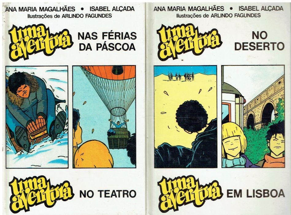7777 Colecção Uma Aventura de Ana Maria Magalhães e Isabel Alçada