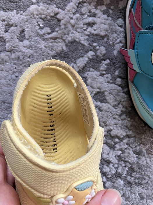 Adidaski i sandałki piankowe