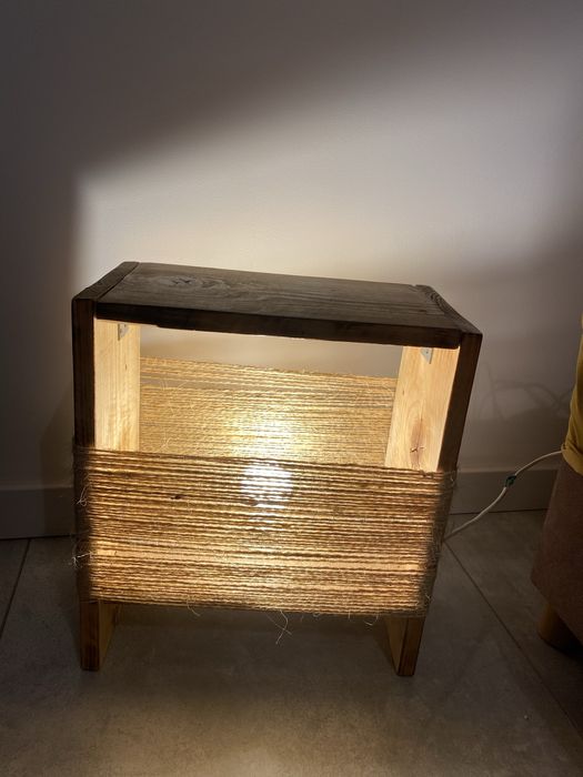 Lampka rustykalna (hand made)