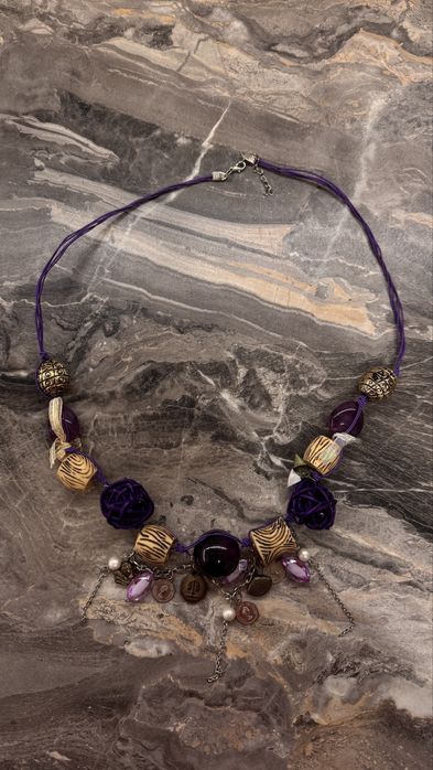 Интересные бусы колье