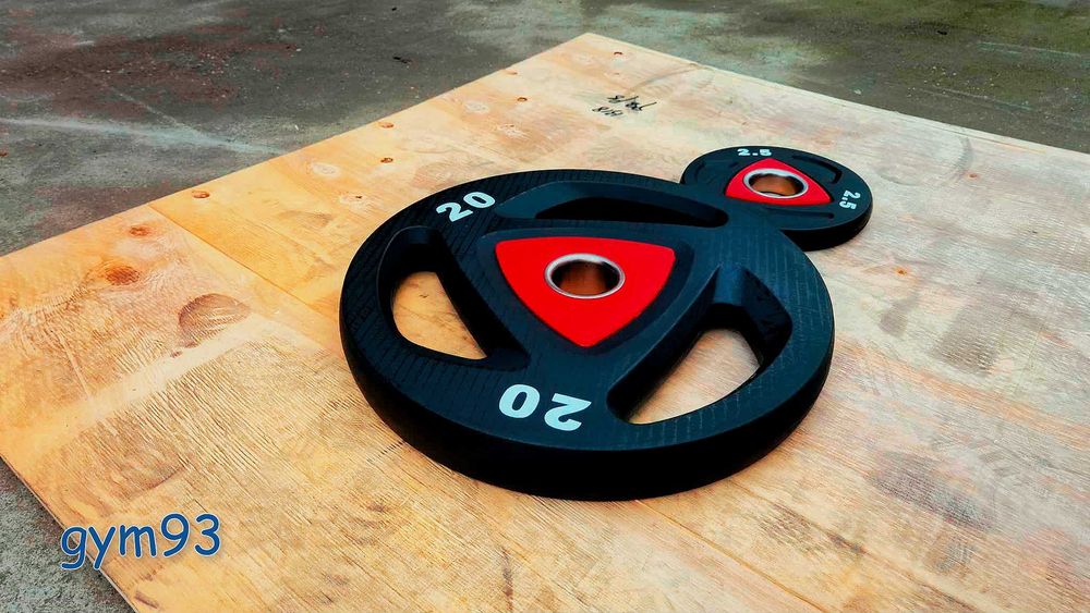 Zestaw talerzy TPU Obłe Czerwone