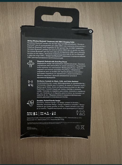 Sluchawki Apple Beats Flex Biale