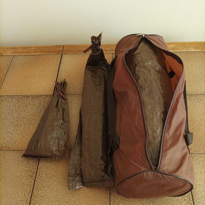 Namiot z czasów PRL