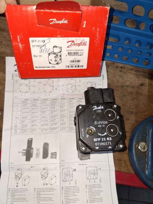 Pompa olejowa  DANFOSS BFP 21 L3 071N0107