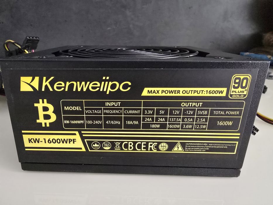 Блок живлення KENWEIIPC 1600W