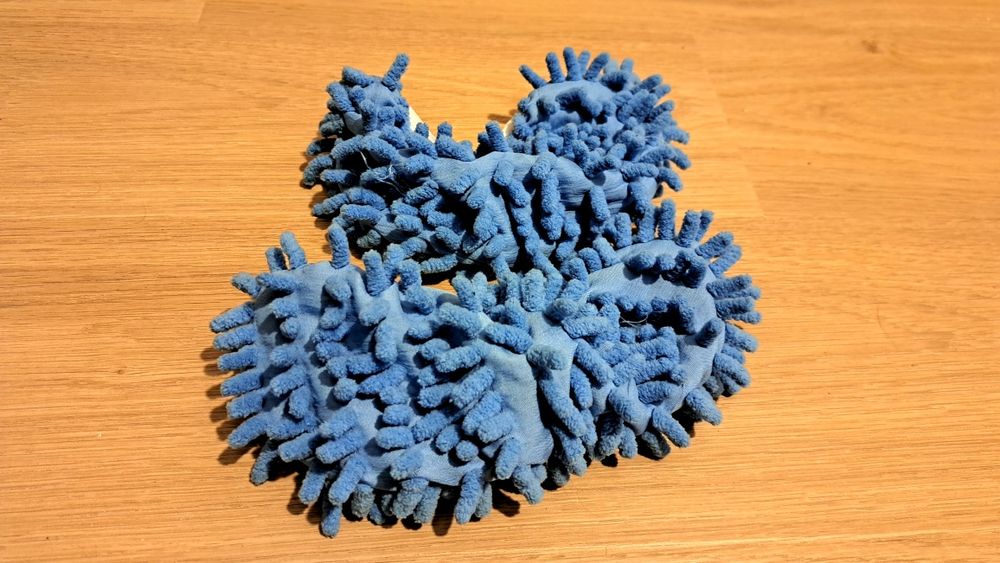 Kapcie do sprzatania - mop