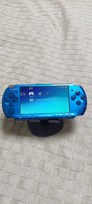 Sony portable PSP-3000 vibrant blue