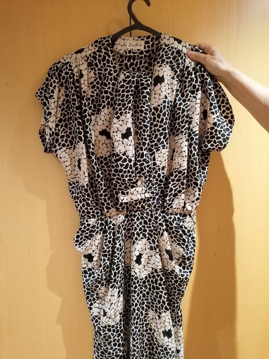 Vestido Cerimónia tecido tipo seda