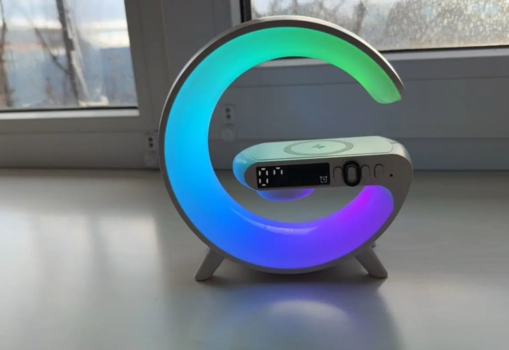 Бездротовий колонка Kouzone з атмосферним підсвічуванням біля ліжка та