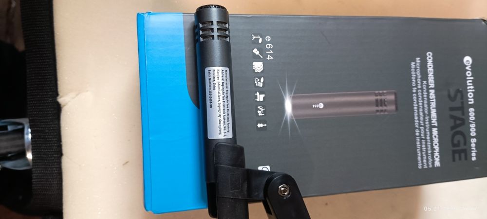 Мікрофон конденсаторний E614і динамічні