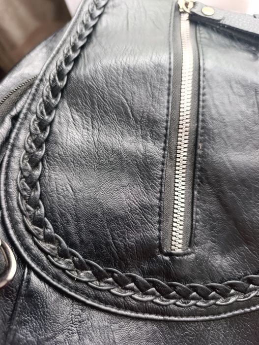 Новий шкіряний  жіночий рюкзачок