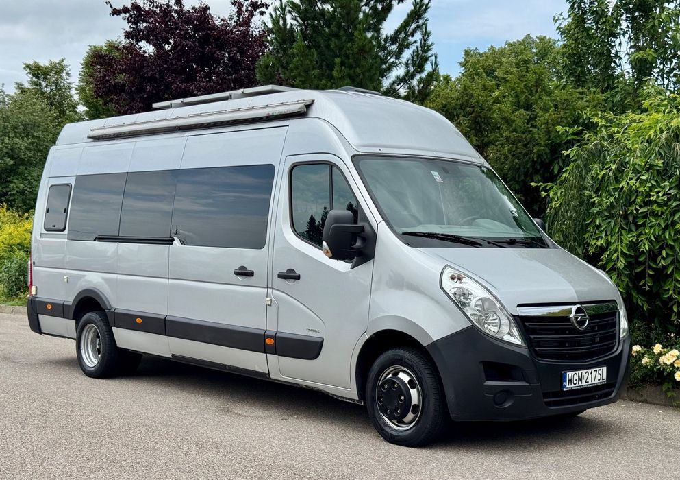 Opel Movano Kamper/Super Stan/Fotowoltaika/Prysznic/Toaleta/Zamiana/Gwarancja