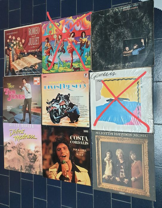 Diversos Discos de Vinil