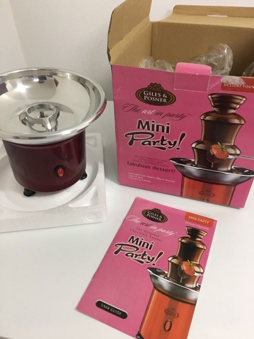 Fonte de chocolate da Giles & Posner