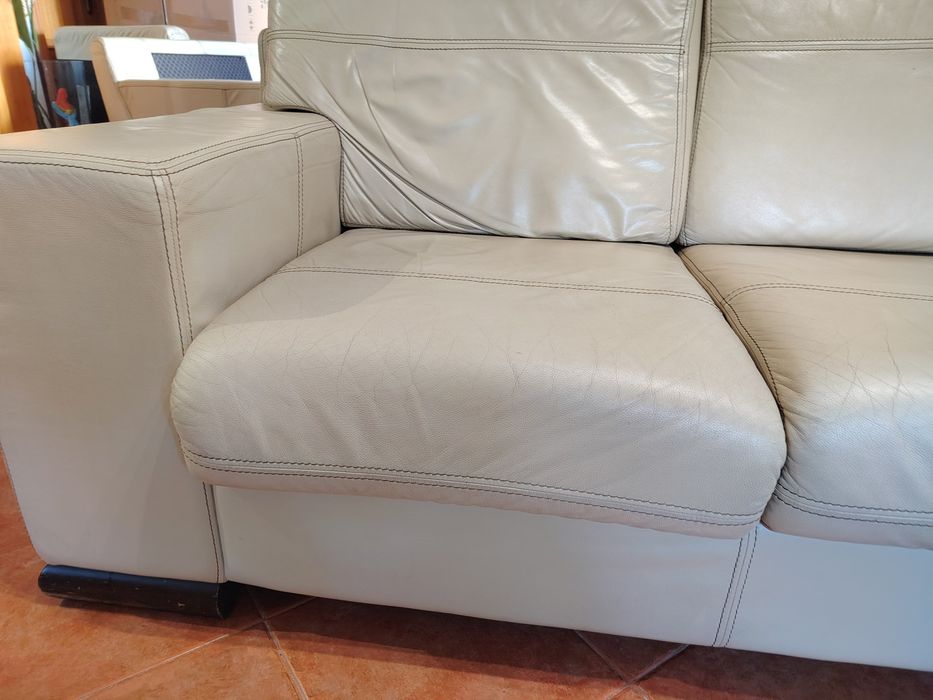 Sofá em pele - design e qualidade
